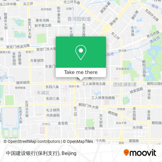 中国建设银行(保利支行) map