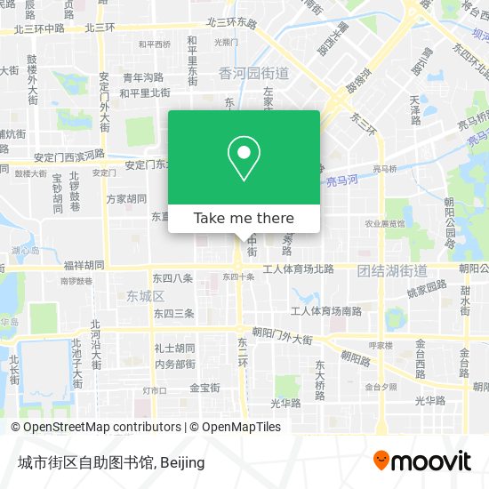 城市街区自助图书馆 map