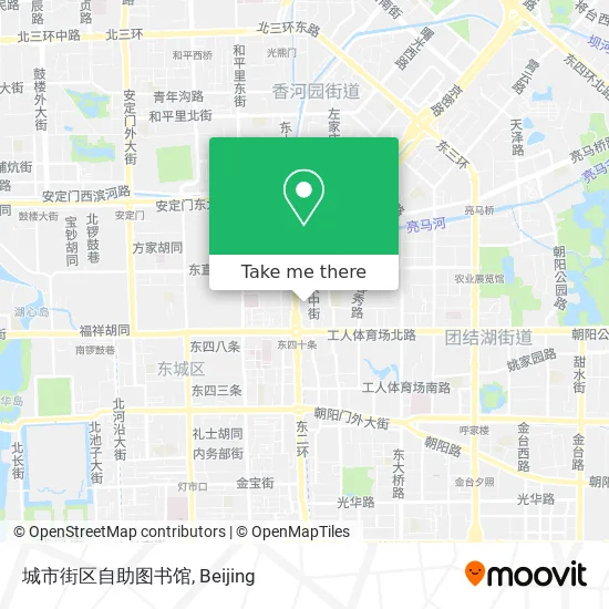 城市街区自助图书馆 map