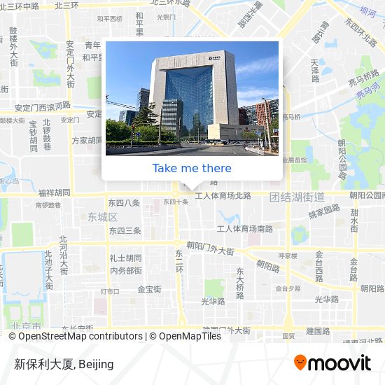 新保利大厦 map