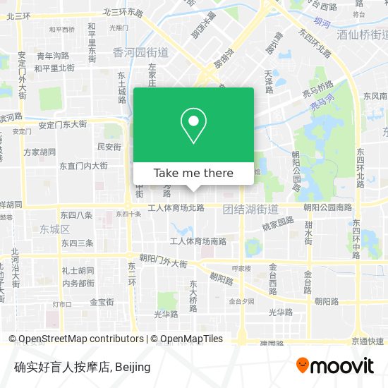 确实好盲人按摩店 map