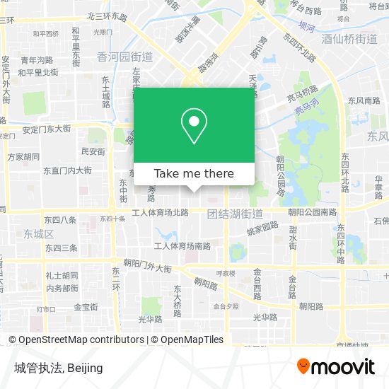 城管执法 map