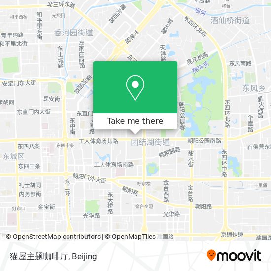 猫屋主题咖啡厅 map