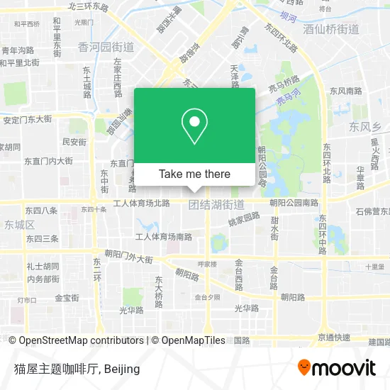 猫屋主题咖啡厅 map