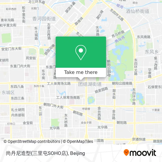 尚丹尼造型(三里屯SOHO店) map