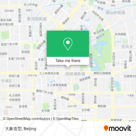 大象造型 map