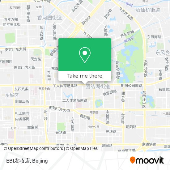 EBI发妆店 map