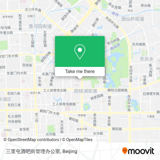 三里屯酒吧街管理办公室 map
