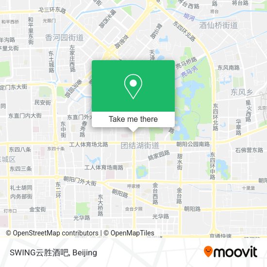 SWING云胜酒吧 map