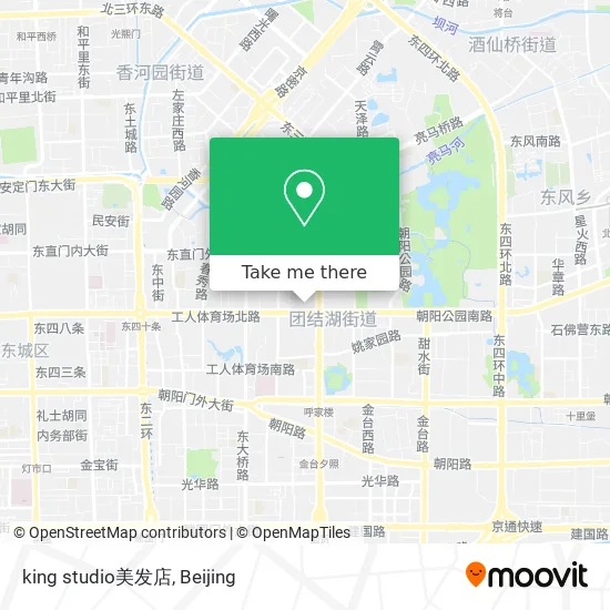 king studio美发店 map