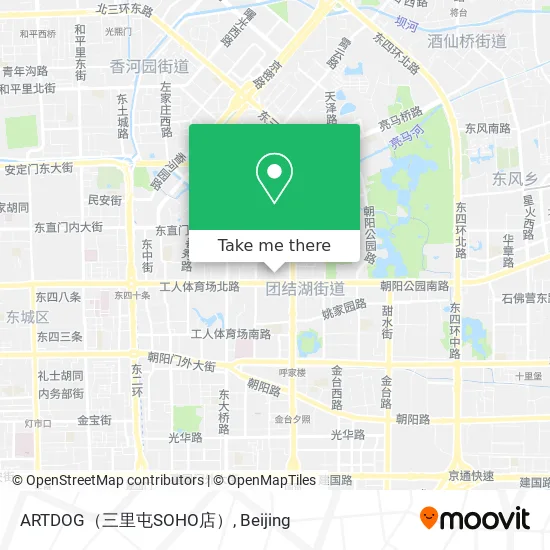 ARTDOG（三里屯SOHO店） map