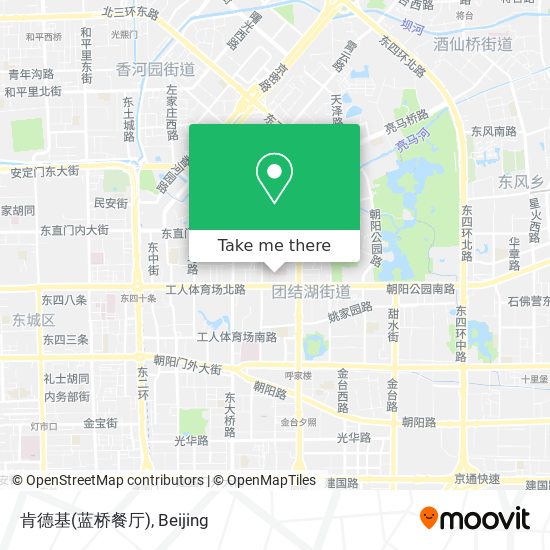 肯德基(蓝桥餐厅) map