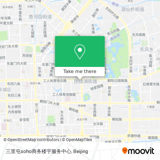 三里屯soho商务楼宇服务中心 map