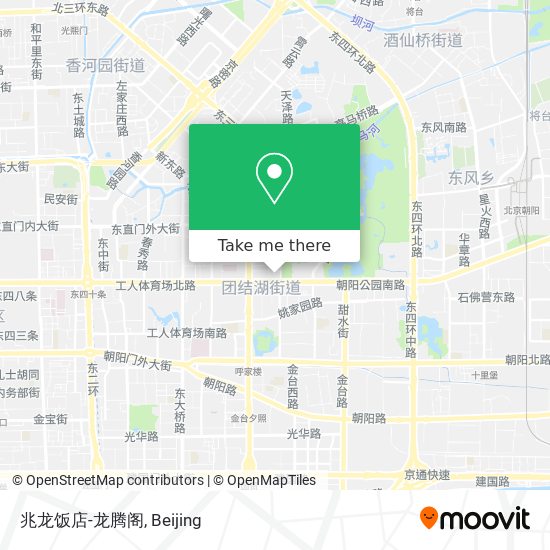 兆龙饭店-龙腾阁 map