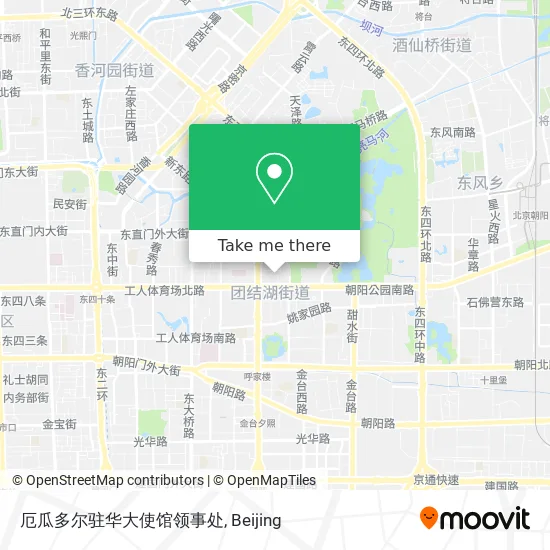 厄瓜多尔驻华大使馆领事处 map