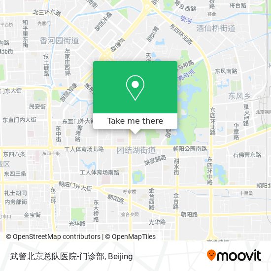 武警北京总队医院-门诊部 map