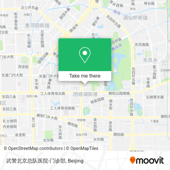 武警北京总队医院-门诊部 map