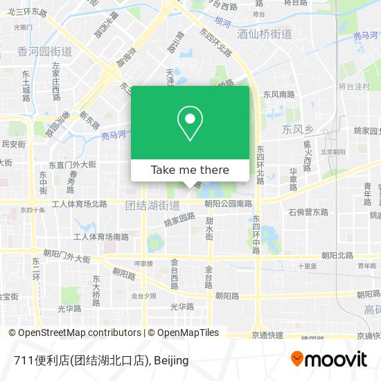 711便利店(团结湖北口店) map