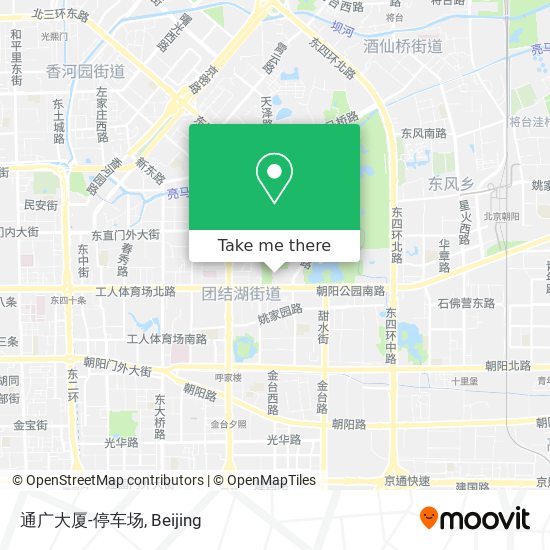 通广大厦-停车场 map