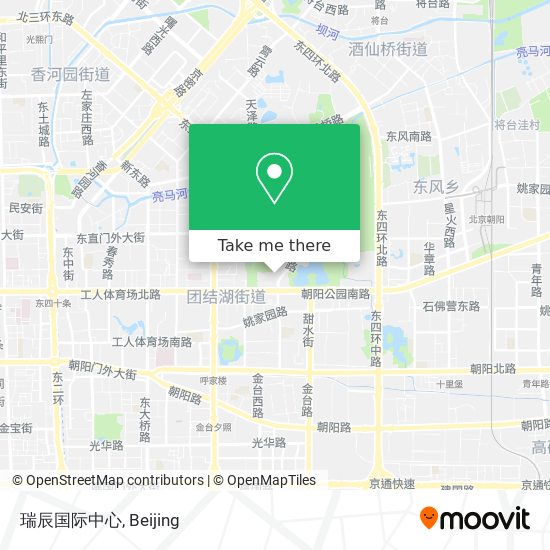 瑞辰国际中心 map