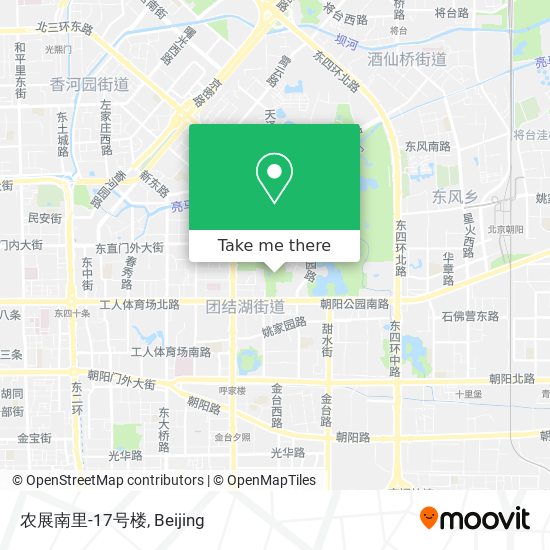 农展南里-17号楼 map