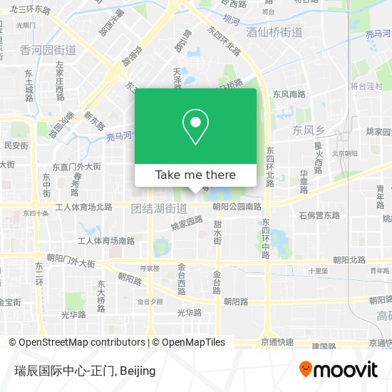 瑞辰国际中心-正门 map