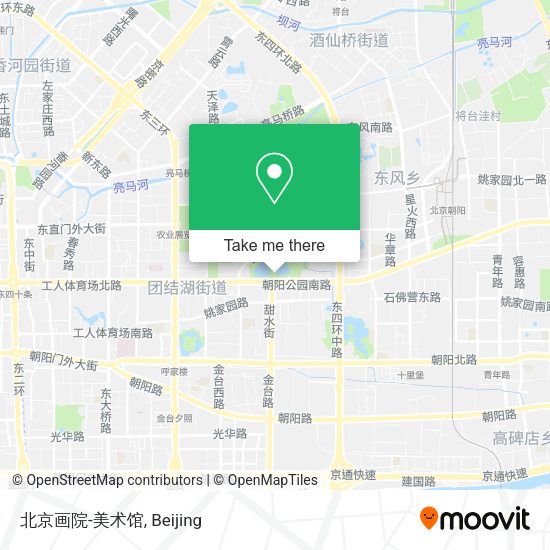 北京画院-美术馆 map