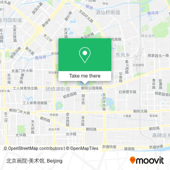 北京画院-美术馆 map