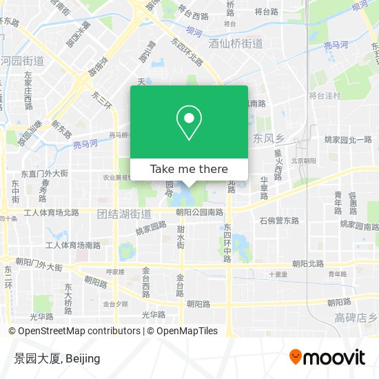 景园大厦 map