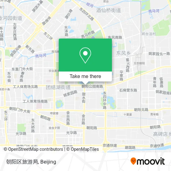 朝阳区旅游局 map