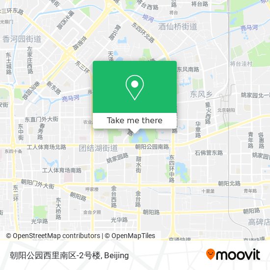 朝阳公园西里南区-2号楼 map