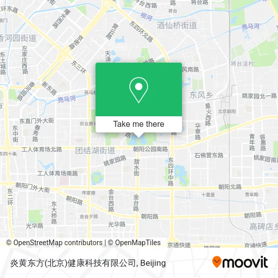 炎黄东方(北京)健康科技有限公司 map
