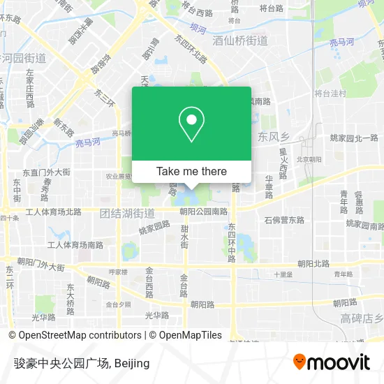 骏豪中央公园广场 map