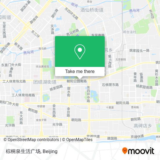 棕桐泉生活广场 map