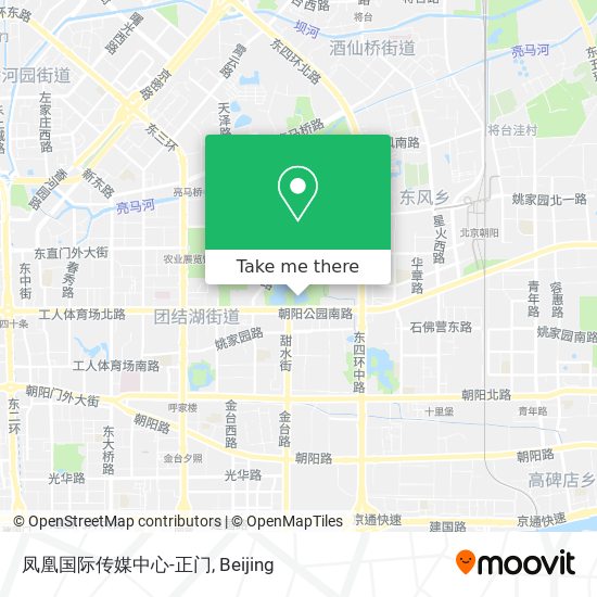 凤凰国际传媒中心-正门 map