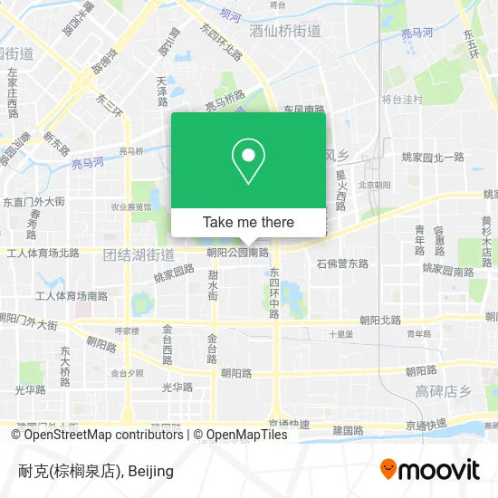 耐克(棕榈泉店) map
