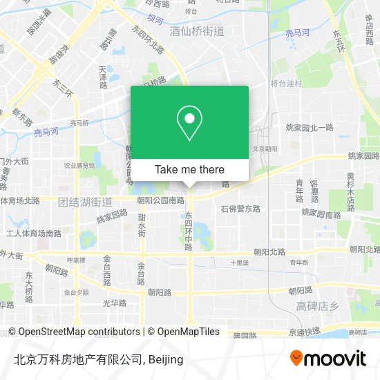 北京万科房地产有限公司 map