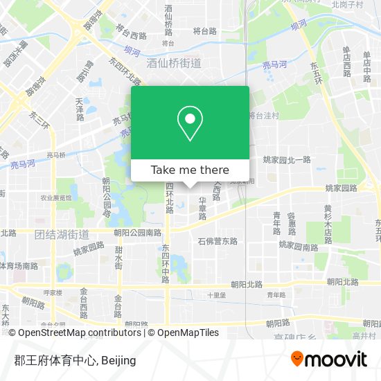 郡王府体育中心 map