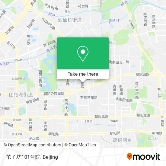 苇子坑101号院 map