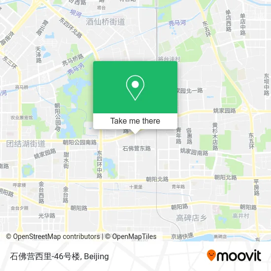 石佛营西里-46号楼 map