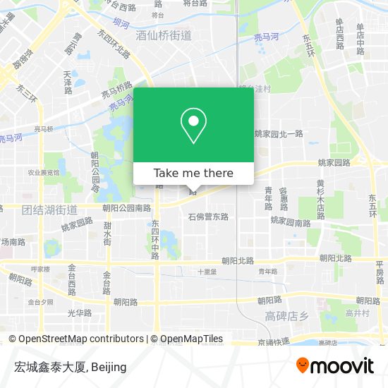 宏城鑫泰大厦 map