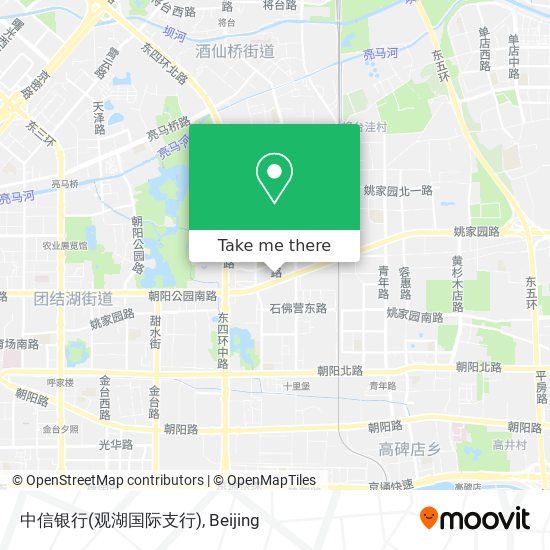 中信银行(观湖国际支行) map