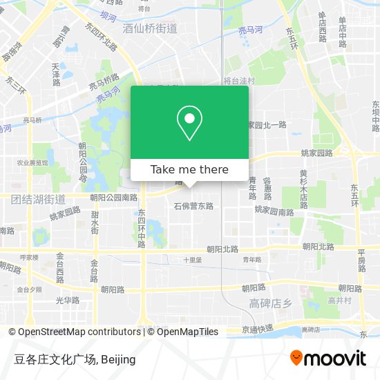 豆各庄文化广场 map