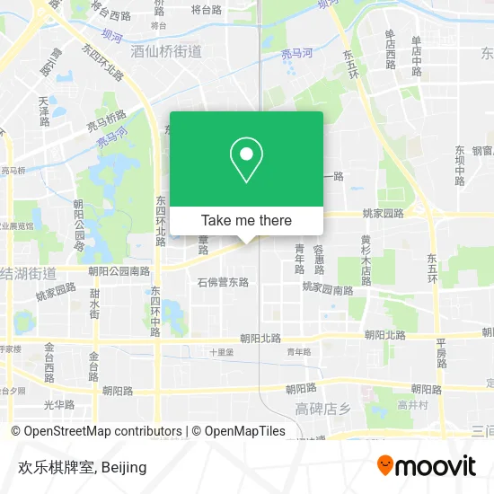 欢乐棋牌室 map