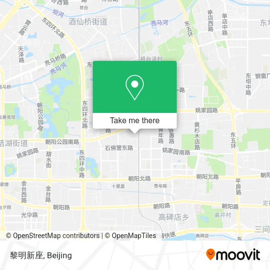 黎明新座 map