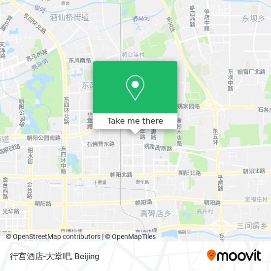 行宫酒店-大堂吧 map