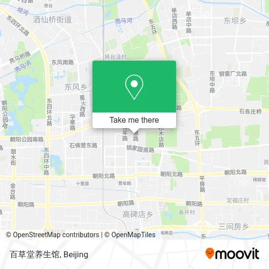 百草堂养生馆 map