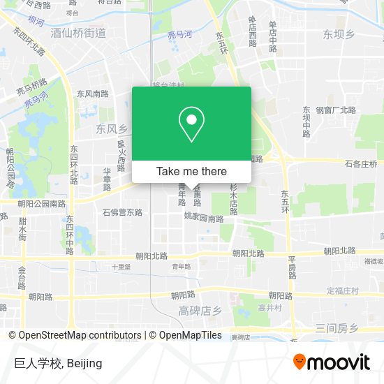 巨人学校 map