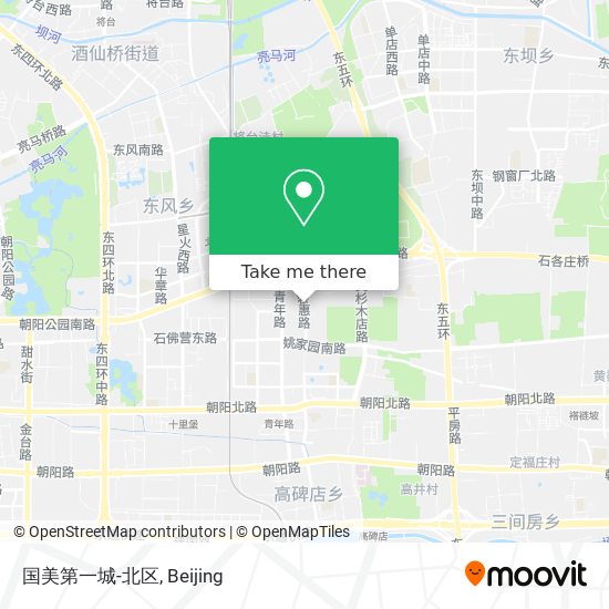 国美第一城-北区 map