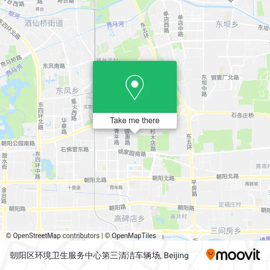 朝阳区环境卫生服务中心第三清洁车辆场 map